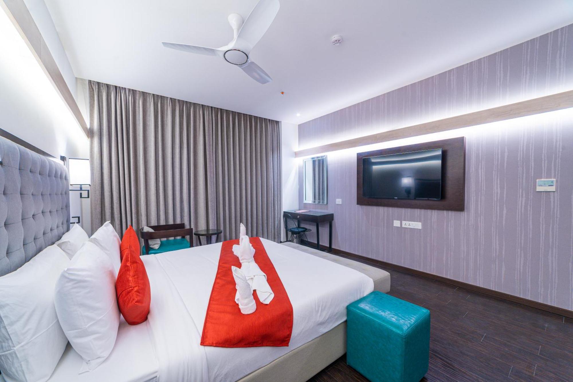 Hotel Deccan Serai Grande, Gachibowli, Hyderabad Exterior foto